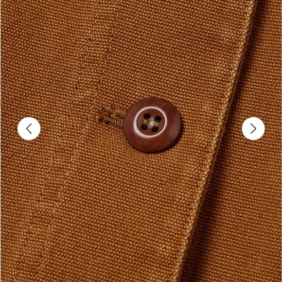 Doen Pascual corduroy-trimmed cotton-canvas jacket - Picture 5 of 5